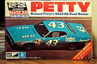 Rare Vintage Richard Petty NASCAR Plymouth Road Runner